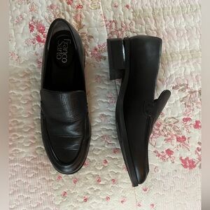 Franco Sarto Newbocca Black Loafers